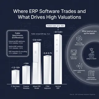 The Complete Valuation Playbook for ERP Software Businesses