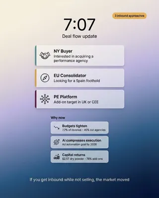 The Consolidation Wave of Digital Marketing Agencies in Europe