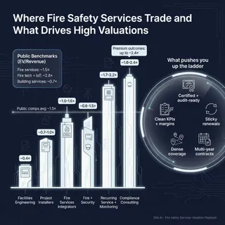 The Complete Valuation Playbook for Fire Safety Services Businesses