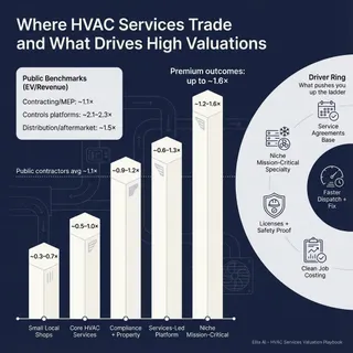 The Complete Valuation Playbook for HVAC Services Businesses