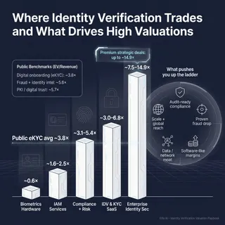 The Complete Valuation Playbook for Identity Verification Businesses
