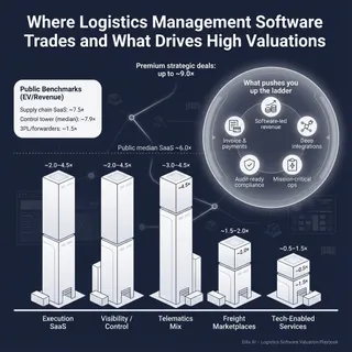 The Complete Valuation Playbook for Logistics Management Software Businesses