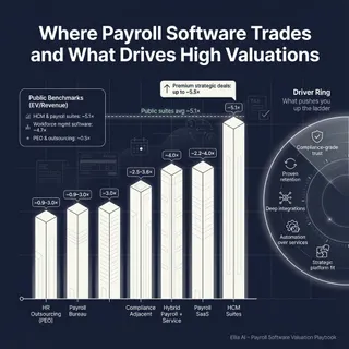 The Complete Valuation Playbook for Payroll Software Businesses