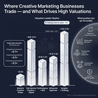 The Complete Valuation Playbook for Creative Marketing Businesses