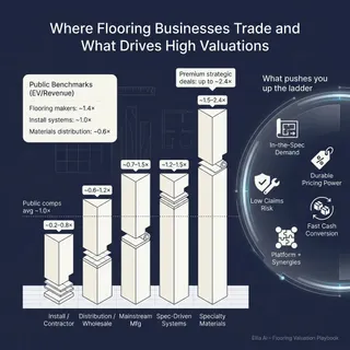 The Complete Valuation Playbook for Flooring Businesses