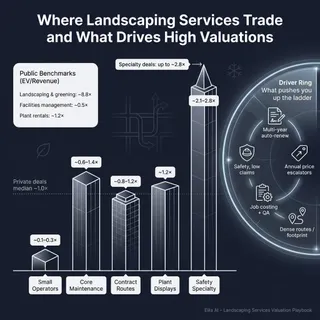 The Complete Valuation Playbook for Landscaping Services Businesses