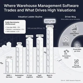 The Complete Valuation Playbook for Warehouse Management Software Businesses