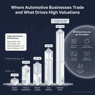 The Complete Valuation Playbook for Automotive Products and Services Businesses