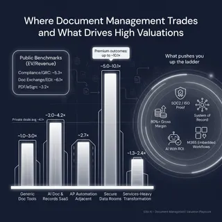 The Complete Valuation Playbook for Document Management Businesses