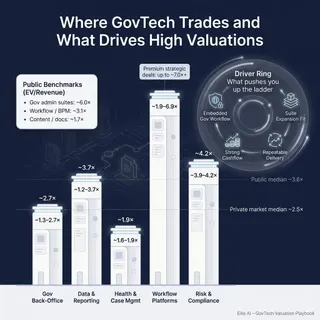 The Complete Valuation Playbook for GovTech Businesses