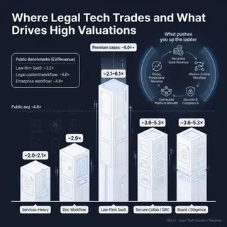 The Complete Valuation Playbook for Legal Tech Businesses