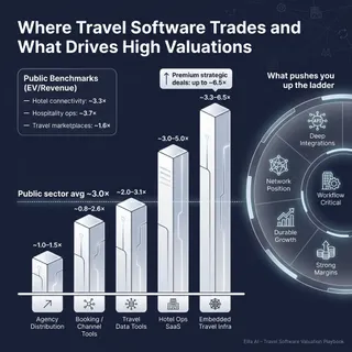 The Complete Valuation Playbook for Travel Software Businesses