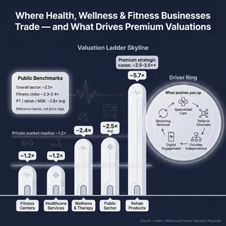 The Complete Valuation Playbook for Health, Wellness & Fitness Services Businesses