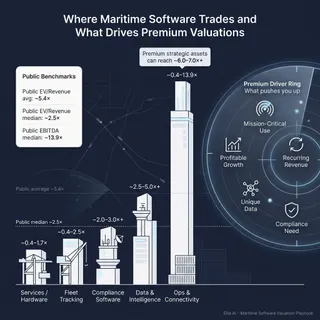 The Complete Valuation Playbook for Maritime Software Businesses