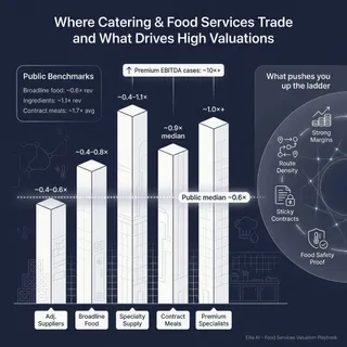 The Complete Valuation Playbook for Catering and Food Services Businesses