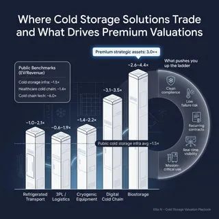 The Complete Valuation Playbook for Cold Storage Solutions Businesses