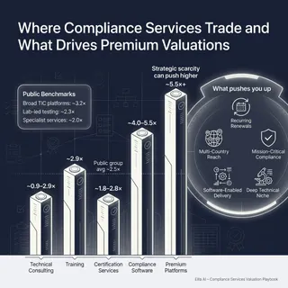 The Complete Valuation Playbook for Compliance and Certification Services Businesses