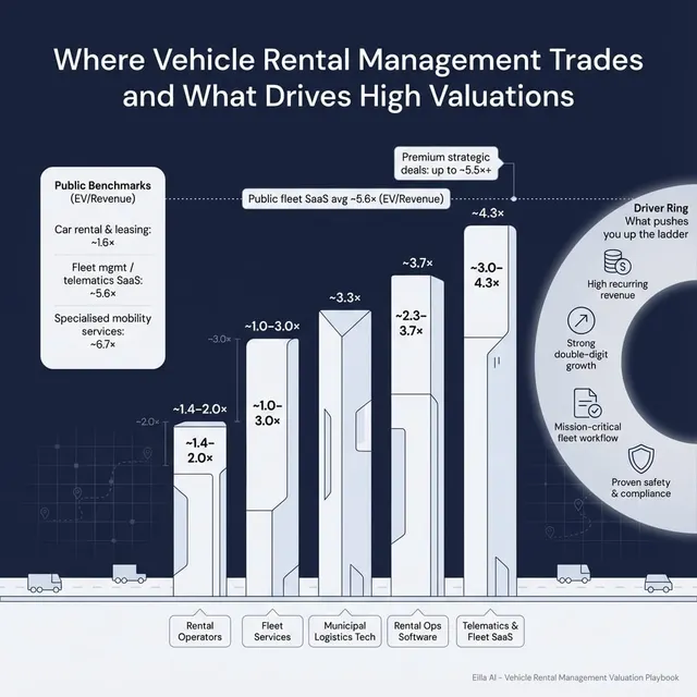 The Complete Valuation Playbook for Vehicle Rental Management Businesses