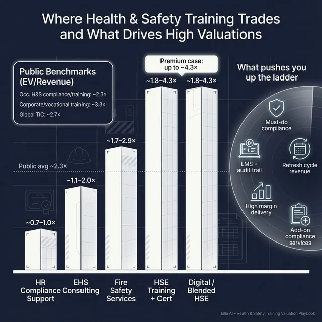 The Complete Valuation Playbook for Health and Safety Training Businesses