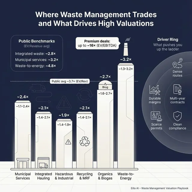 The Complete Valuation Playbook for Waste Management Businesses