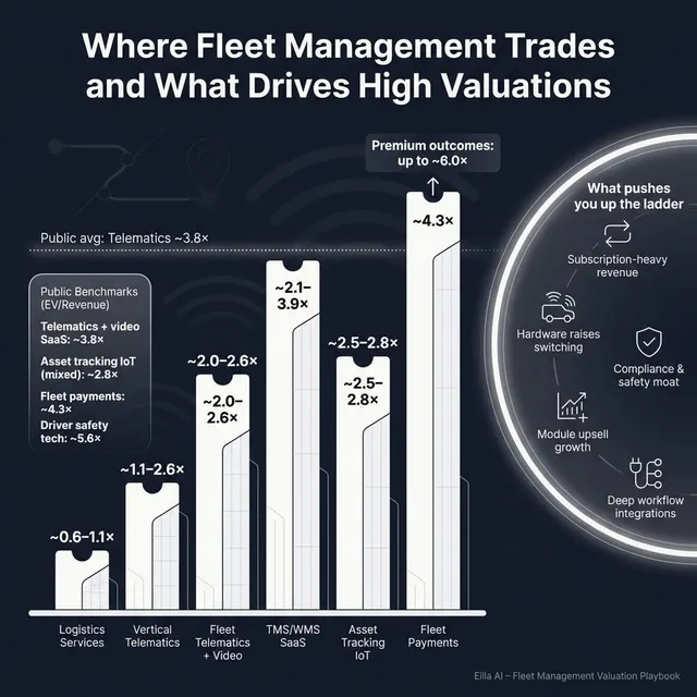 The Complete Valuation Playbook for Fleet Management Businesses