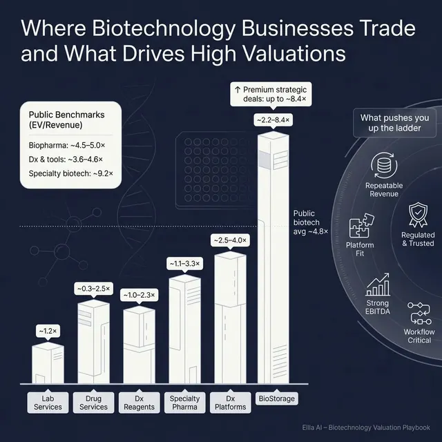 The Complete Valuation Playbook for Biotechnology Businesses