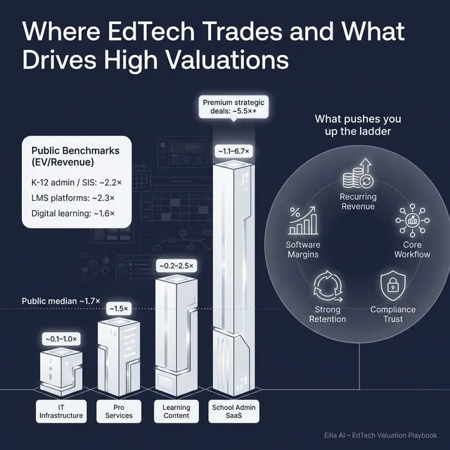 The Complete Valuation Playbook for EdTech Businesses