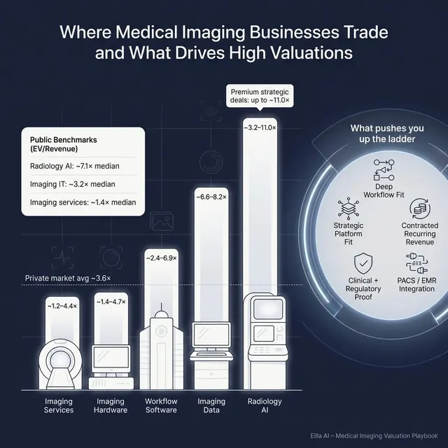 The Complete Valuation Playbook for Medical Imaging Businesses