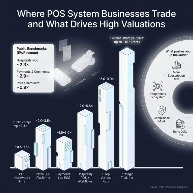 The Complete Valuation Playbook for POS System Businesses