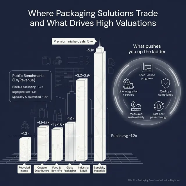 The Complete Valuation Playbook for Packaging Solutions Businesses