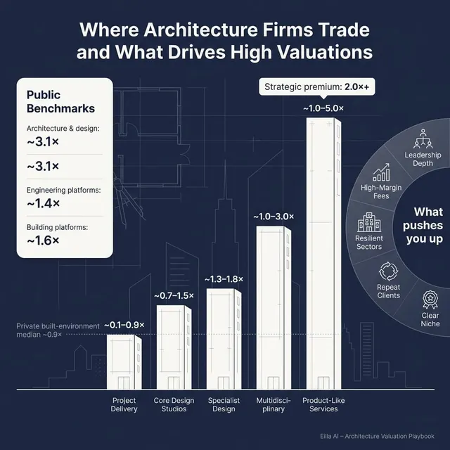 The Complete Valuation Playbook for Architecture Businesses