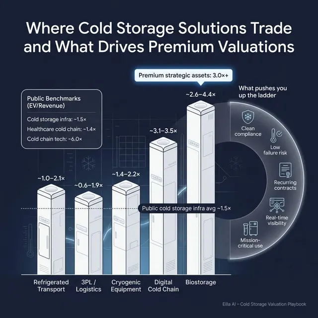 The Complete Valuation Playbook for Cold Storage Solutions Businesses