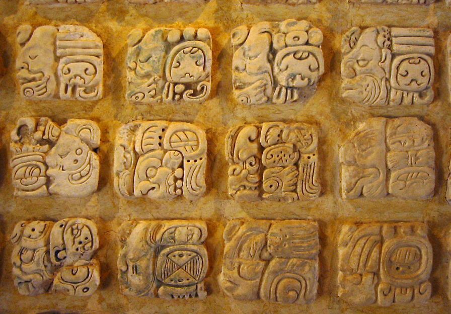 Mayské hieroglyfy