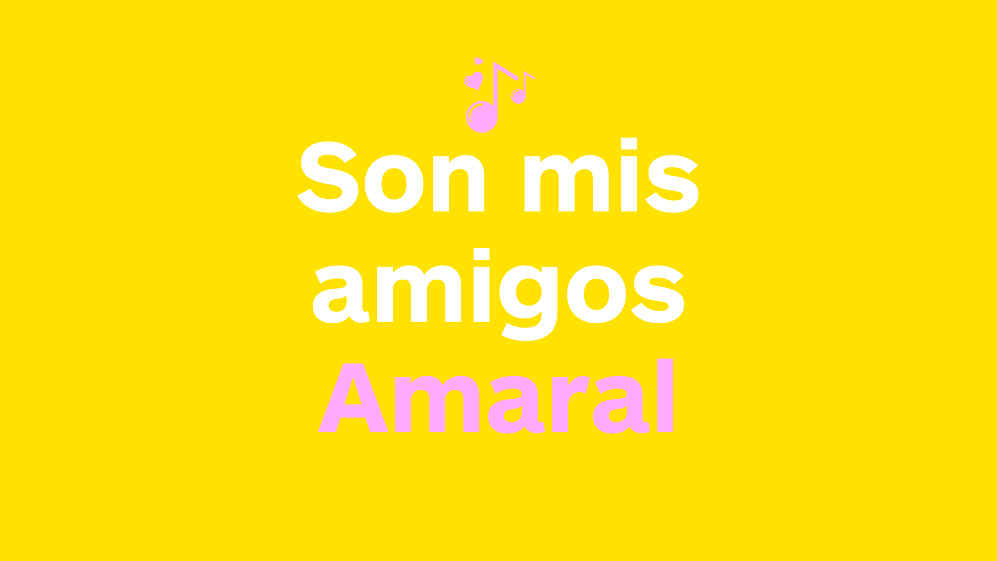 Son mis amigos - španělská písnička