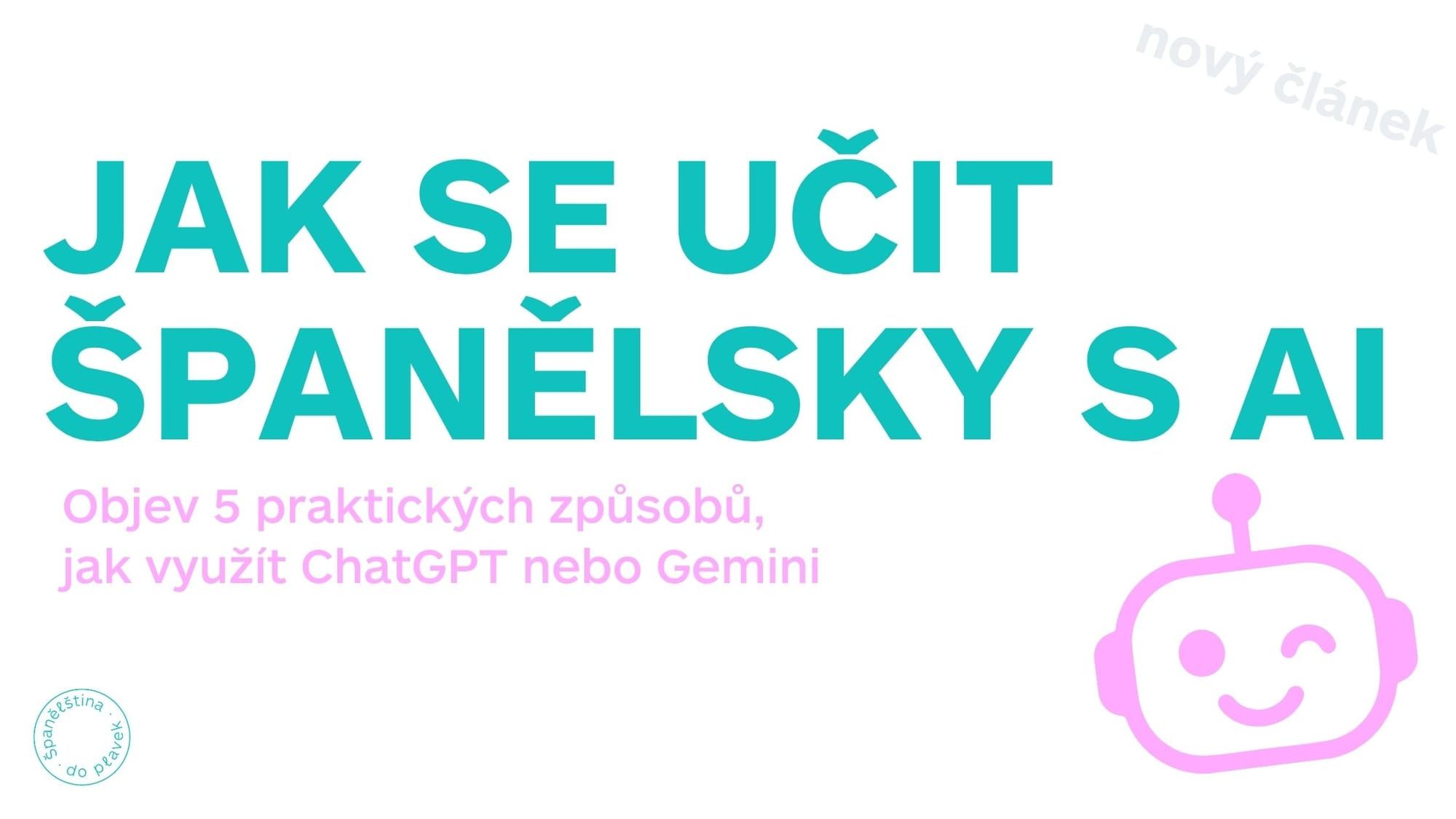 Jak se učit španělsky s AI