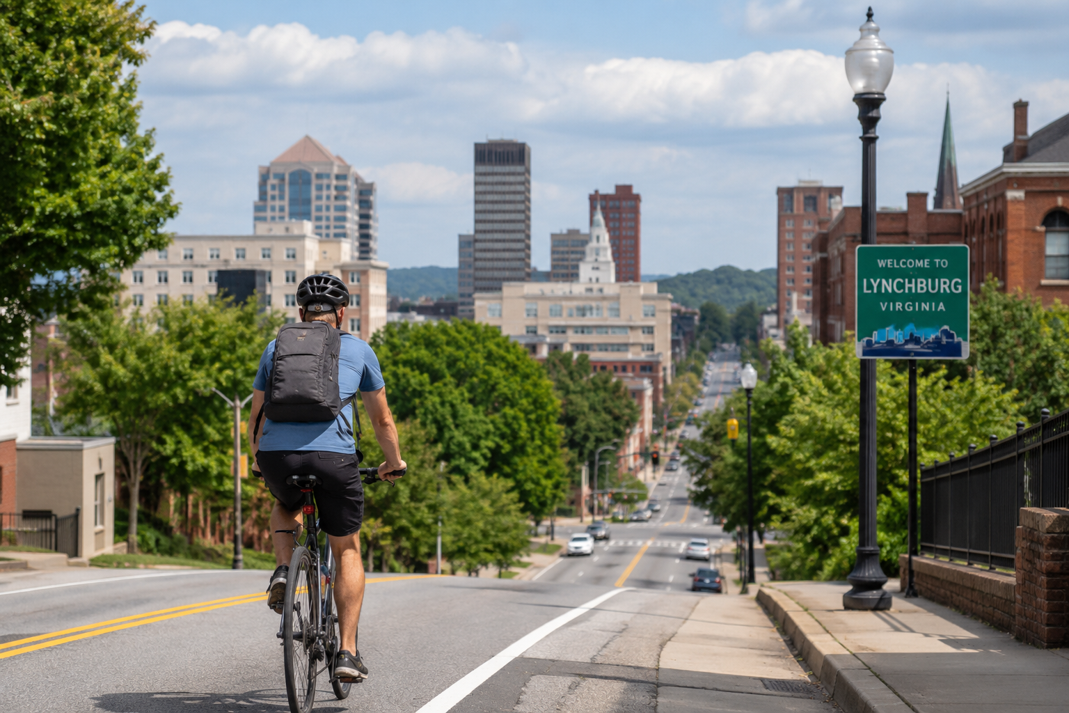 New Program Rewards Lynchburg Cyclists for Shopping Local