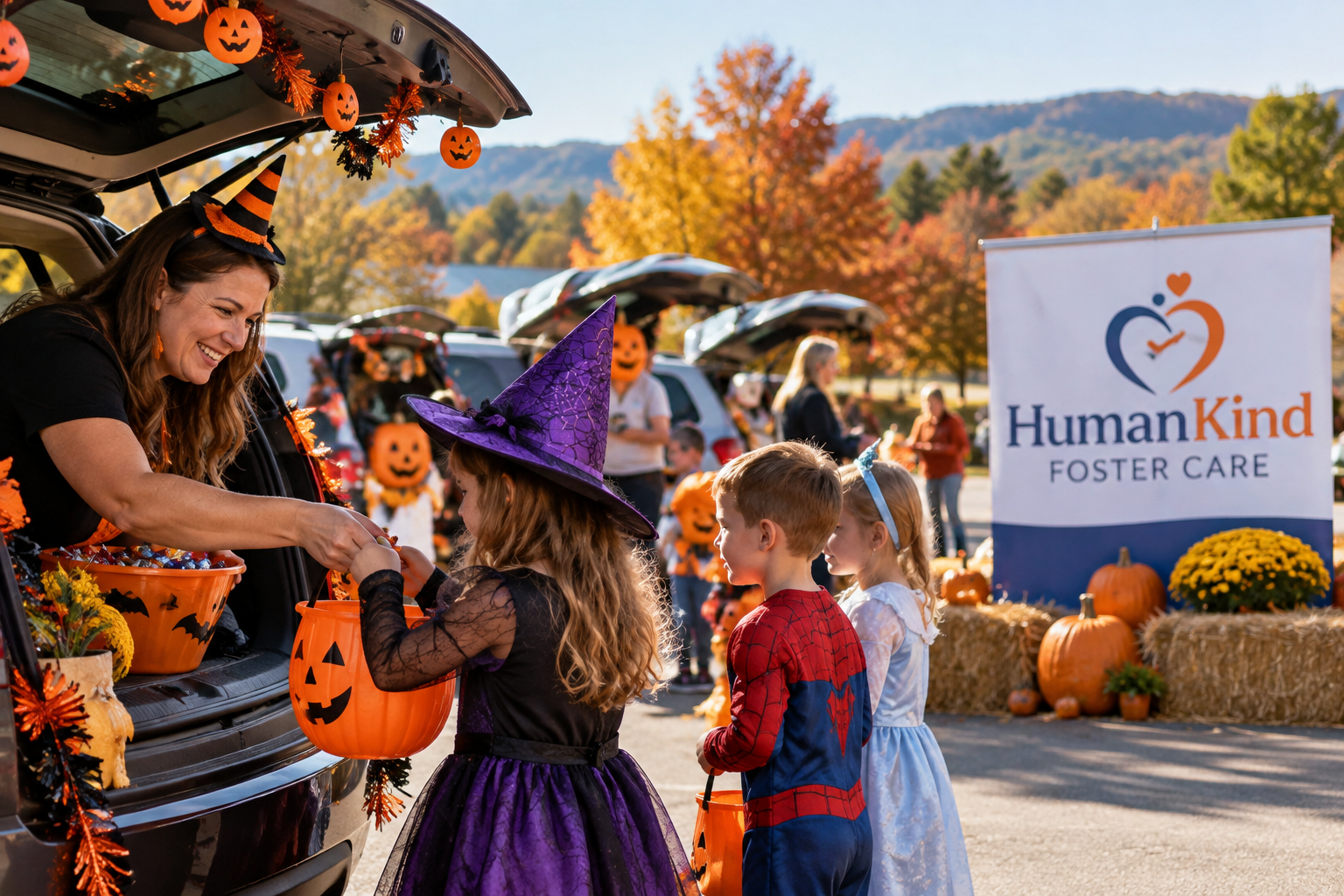HumanKind Foster Care to Host Free Trunk or Treat Oct. 31
