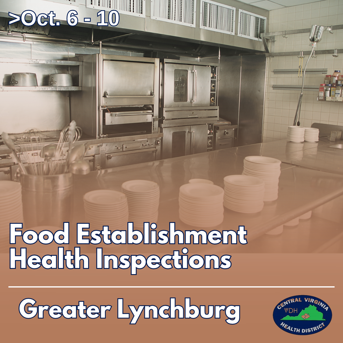 Peakland Catering Leads Lynchburg-Area Food Inspections With 9 Violations; 11 Establishments Record None