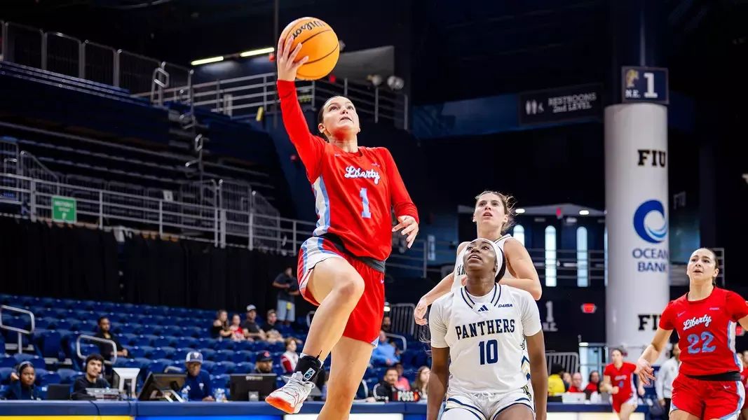 Liberty Lady Flames won its fourth consecutive game defeating FIU 73-57