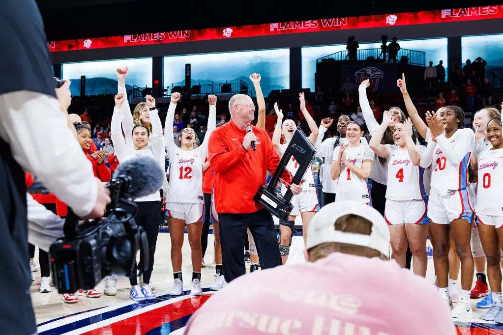 Liberty Defeats WKU 74-70 for Share of CUSA Title; #1 Seed