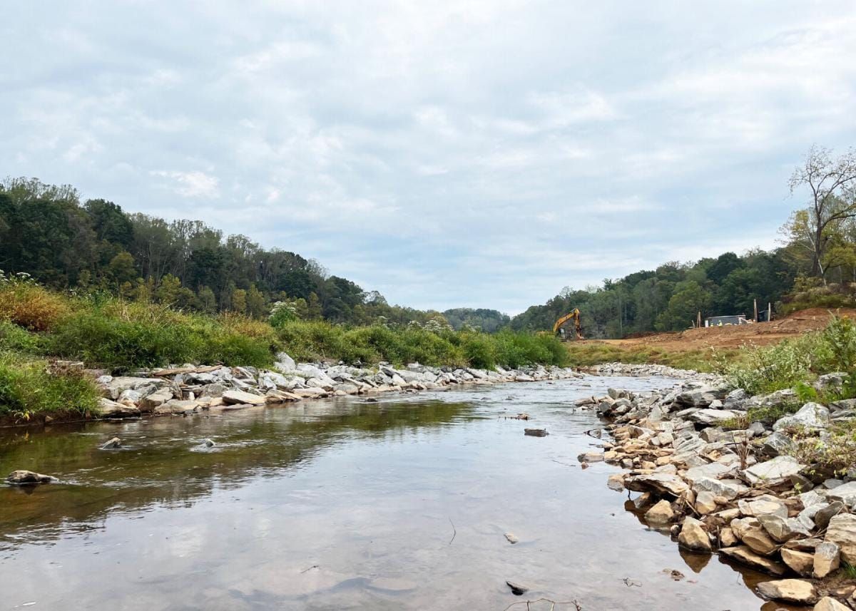 College Lake Dam Removal & Stream Restoration Construction is Complete