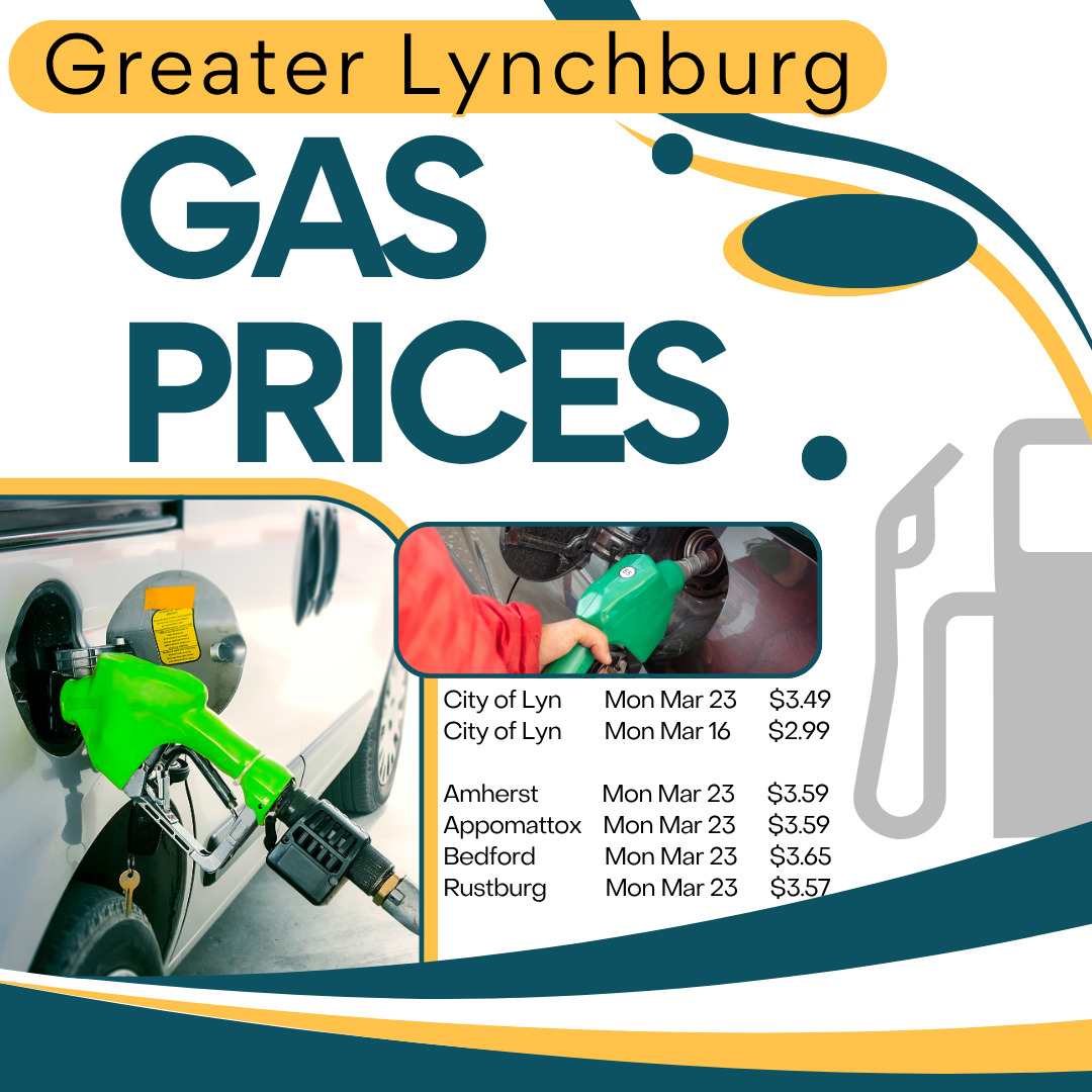 Gas Prices Jump 50¢ in Lynchburg