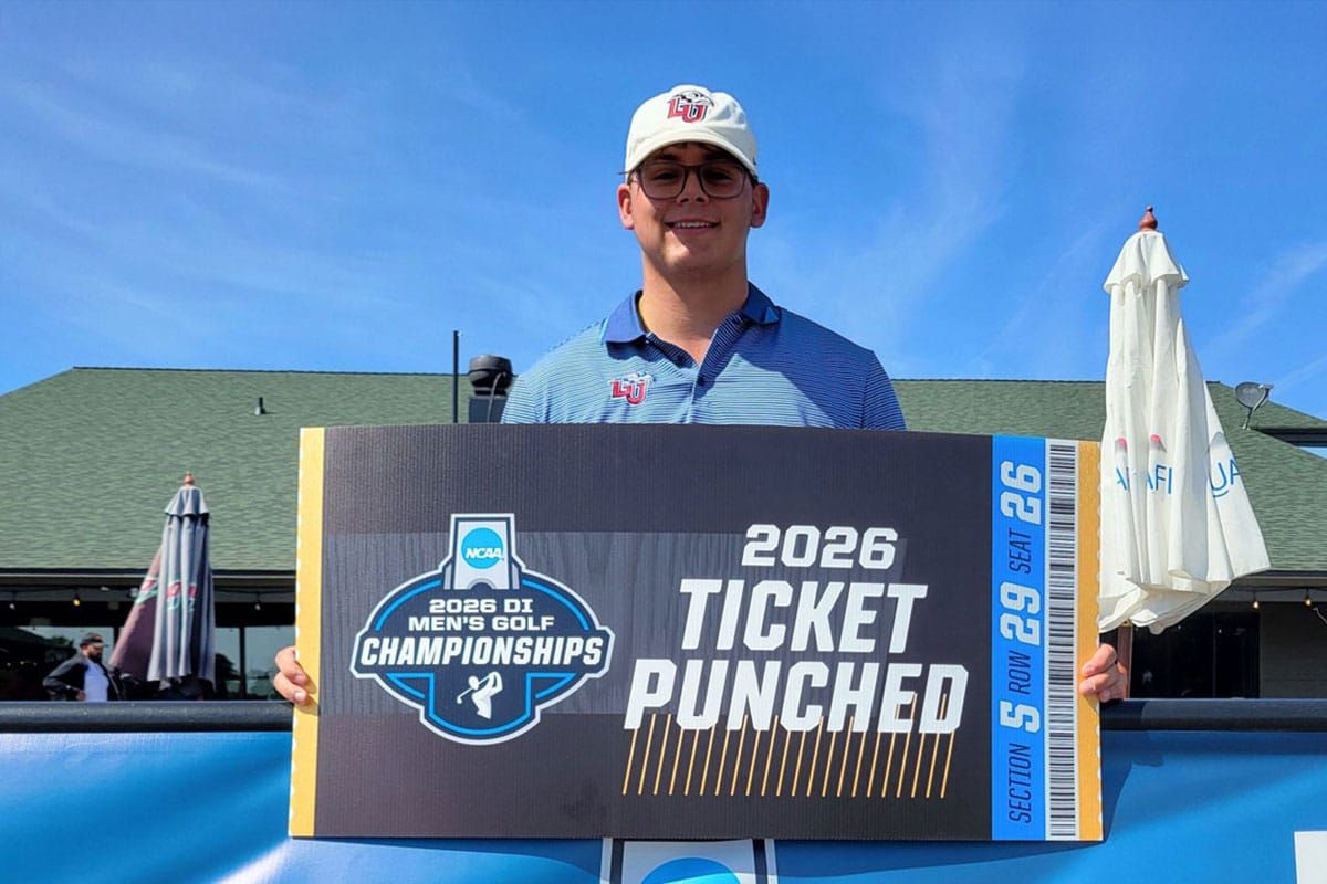 Liberty Golfer Michael Lugiano Advances to NCAA National Championship After Regional Title