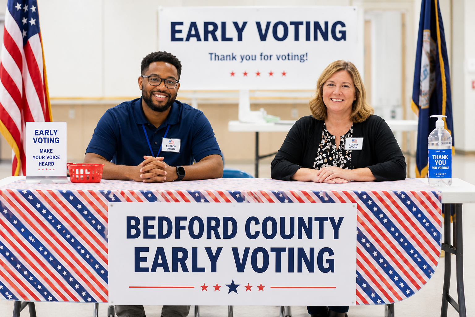 Bedford County Announces New Early Vote Center Location