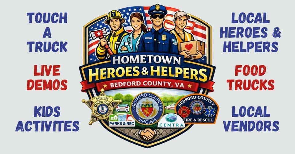 Bedford County Invites Community to Meet Its ‘Heroes and Helpers’ June 13