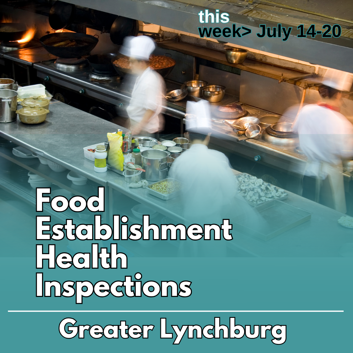 JoJo Pizza Records Week's Highest Violation Total During Greater Lynchburg Food Establishment Inspections