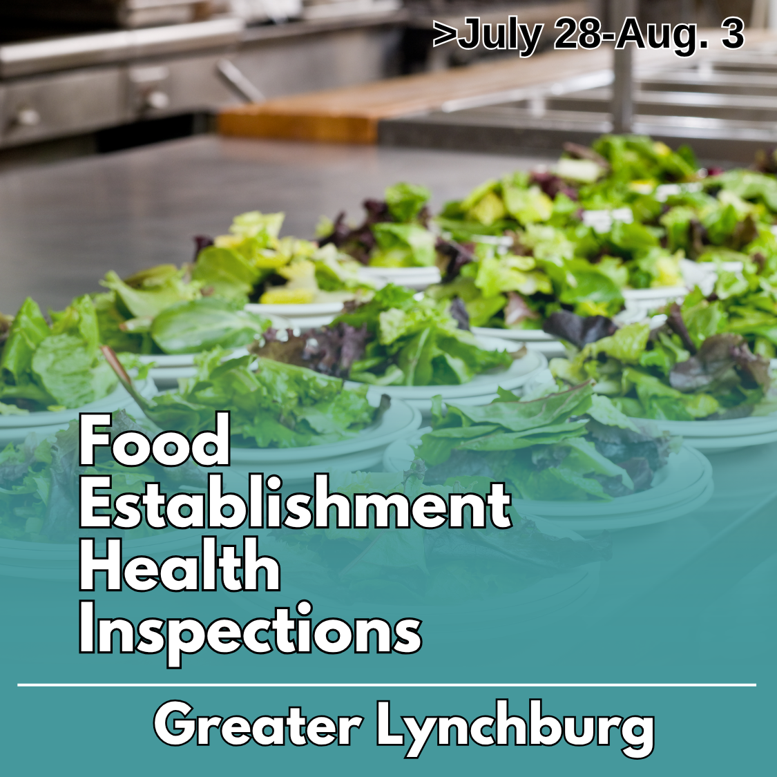 New London Steakhouse Records Week's Highest Violation Total During Greater Lynchburg Food Establishment Inspections