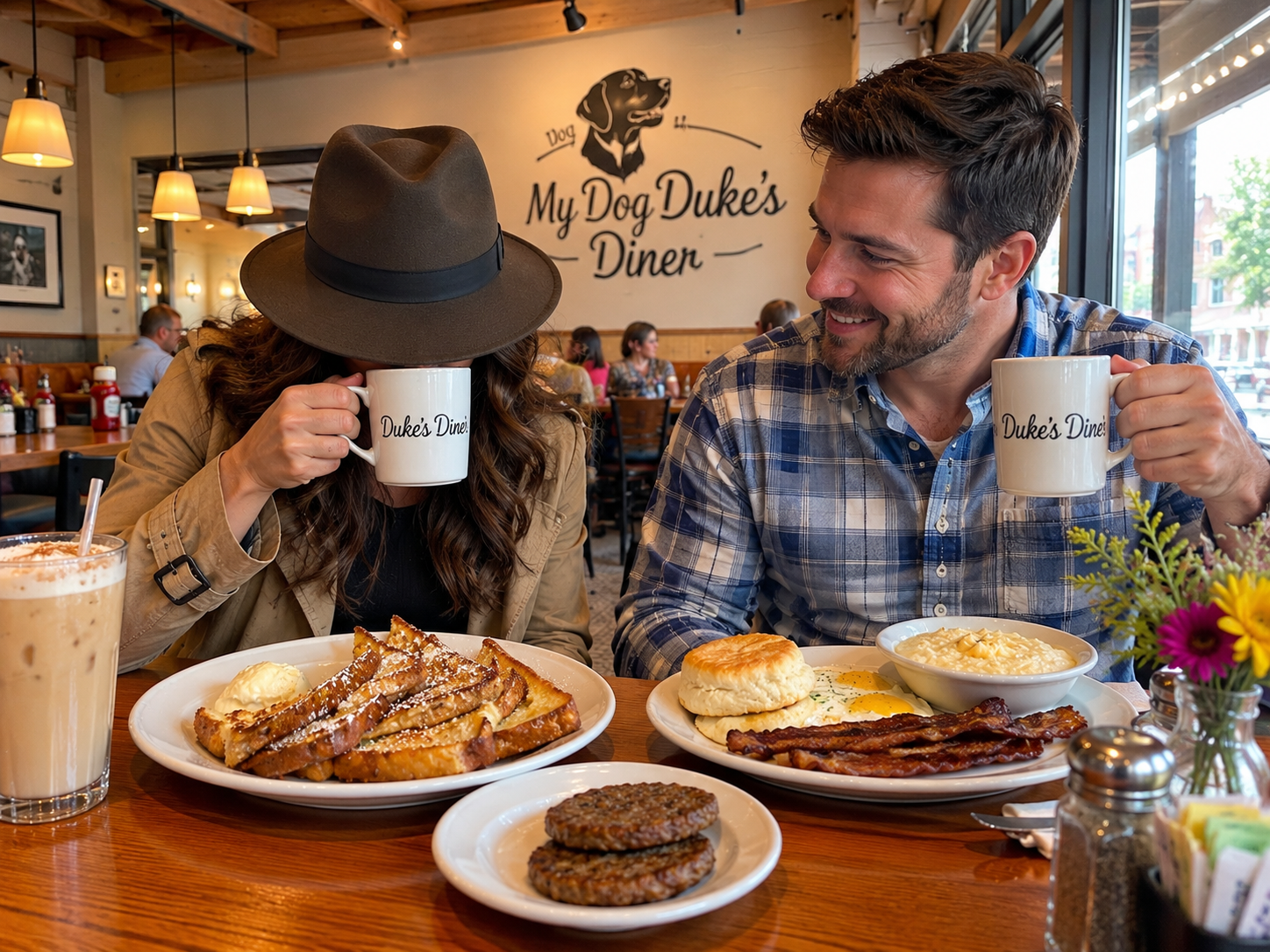 Undercover Diner Visits                  My Dog Duke's Diner
