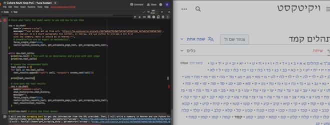 תמונה מ: חברת Cohere משחררת יכולת ריבוי-שלבים למודל הדגל שלה