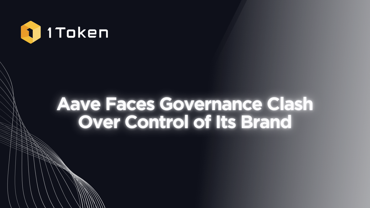 Aave Faces Governance Clash Over Control of Its Brand